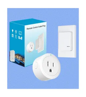 Yx-ws01c Beysen Wireless Remote Control Outlet Plug 1250w/10a For Small Appliance Electrical