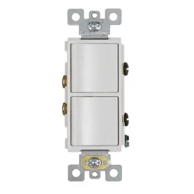 2-function Broan P2rw P2r Rocker Switch Wall Control For Bathroom - White