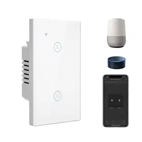 Gl157 Bseed Smart Light Switch 2 Gang Wifi Touch With Life App Control