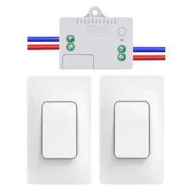 12070v301 Cerhot Self Powered Wireless Light Switch Kit Remote Switches No Wiri