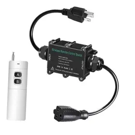 Chaosend Cd-ac250v Ac110v Waterproof Remote Power Switch 20amp Wireless Control Outlet
