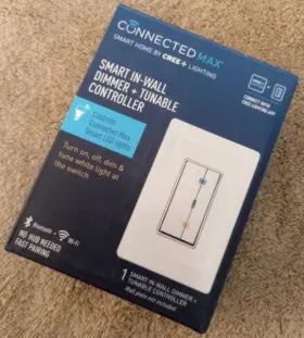 Cree Lighting Connected Max 849665051992 Smart In-wall Dimmer And Tunable Controller