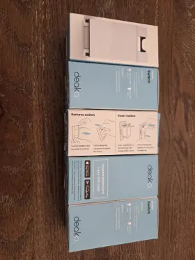 Deako Dsw120 Wi-fi Smart On/off Wall Light Switch White 5-pack Alexa Google