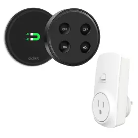 Didikit 619317936331 Remote Control Outlet Plug With Timer Wireless Light Switch Garbage Disposa