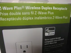 Rftr9605-taw Eaton Z-wave Plus Wireless Duplex Receptacle Alpine White #2
