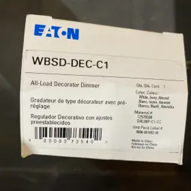 Wbsd-010dec-c1 Eaton Wbsd-dec-c1 0-10v Decorative Dimmer