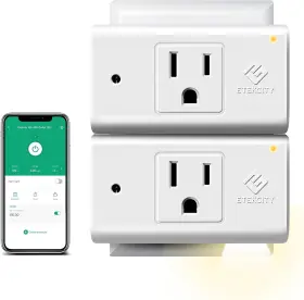 Esw15 Ekekcity 817915024706 Etekcity Wifi Smart Plug 15a Compatible With Alexa/google - White 2 Pack