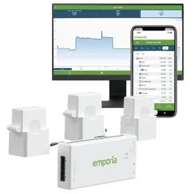 Emporia B0d6x5gw5n Vue 3 Commercial 3-phase Smart Energy Monitor - Business And Home