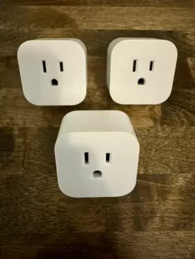 Enbrighten 030878515115 Mini Plug In Wi-fi Smart Switch Wirelessly Control - Lot 3