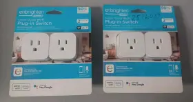 51512-4 Enbrighten 4 Total Single Outlet Wi-fi Plug-in Switches
