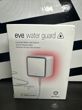 Eve 813180020726 Water Guard - Apple Homekit Smart Home Leak Detector New