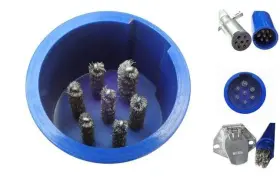 Rk-7002004 Fasttech International Co. Ltd. 7-way Electrical Plug And Socket Cleaning Brush