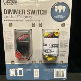 689406 Feit Electric Dimmer Switch 2 Pack Single Or 3-way Led Compatible Bs3 #2