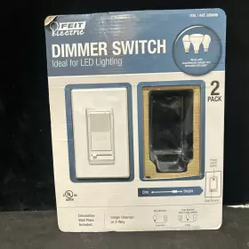 689406 Feit Electric Dimmer Switch 2 Pack Single Or 3-way Led Compatible Bs3 #3