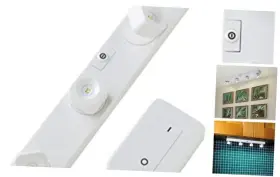 30036-308 Fulcrum Products Inc. 605694002943 Wireless Remote Controlled Led Fastrack Fasttrack Light With