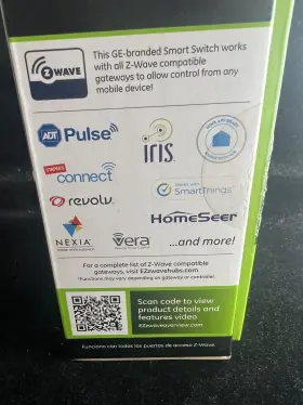 Zw4101 Ge 003087812719 Z Wave Plus Smart Dimmer 15a Plug-in Outlet #2
