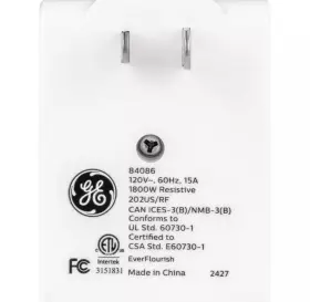 Ge 030878840866 Wireless On/off With Remote Snowman Design New Christmas Lights Control #3