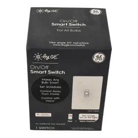 93101840 Ge C By On/off Smart Switch Light Control Wireless Works With Alexa/google Home