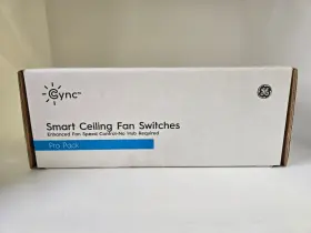 93130504 Ge Pro Pack Box Of 3 Cync Smart Ceiling Fan Switches White Fast Free Ship #2