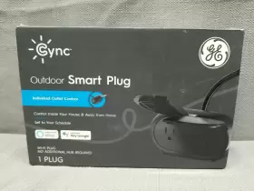 Cplgod2blg1 Ge Lighting Cync Cplgod2blg1/st-1p Outdoor Smart Plug Wifi Bluetooth Google Alexa Home Light Switch
