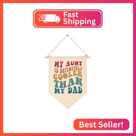 724-my Geanhil My Aunt Is Cooler Than Dad-nursery Wall Decor Gifts For Baby Boys Girls Kids