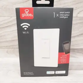 50113 Globe Electric Smart Light Switch New Wifi No Hub Required