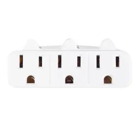 Gg-13000tw Go Green Power Inc. 3 Outlet Wall Tap Adapter White