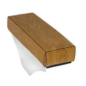 99629 Grand General Add-on Armrest Light Wood With Black Stitching