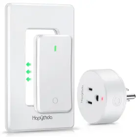 Hapythda H-012 Remote Control Outlet Switch Removable Buckle Design Wireless Light
