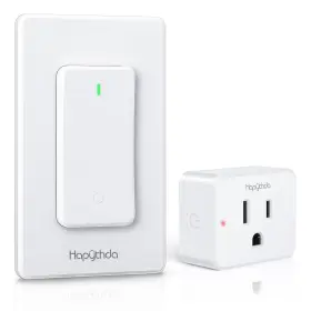 Hap-rco019 Hapythda Remote Control Outlet Wireless Wall Mounted Light Switch 15a/1500w P