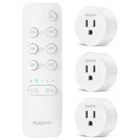 Sw-r05 Hapythda Sw-ck2 3 Remote Control Outlet Plug With Countdown Function 15a/1500w 500 Feet Rf Ra
