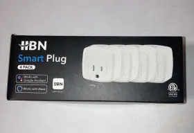 2c-blf1-mnvc Hbn 4 Pack Wifi Smart Plug Dual Socket Plugs Works With Alexa And Google Nob #2
