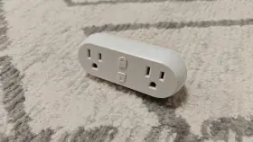 Hbn 857333007547 Wi-fi Heavy Duty Dual Outlet Smart Plug Works With Alexa And Google Assistant