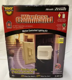Sl-6051-iv Heath / Zenith Heath/zenith Wireless Command Motion Controlled Lighting Kit Sl-6051