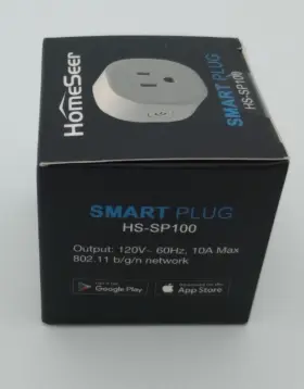 Hs-sp100 Homeseer 757347266681 Wi-fi Smart Plug For Home #2