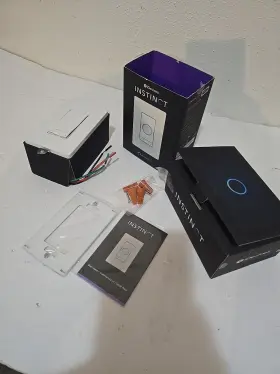 Hubbell 852931005988 Idevices Instinct Smart Light Switch Alexa Built-in Wi-fi Enabled New Open Box