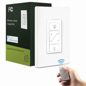 Hm-dimmer-1p Humpptom Hummptom Dimmer Switch With Remote Control Wireless Light S Inch