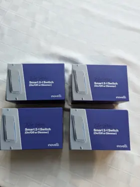 Vzm31-sn Inovelli Smart Dimmer Blue Series 2-1 Switch - New Unopened In Box