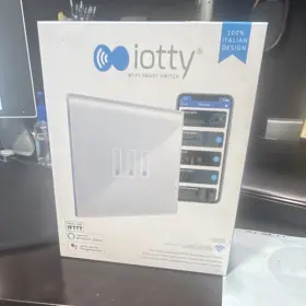 Lswu33w Iotty Wi-fi Smart Switch 3-gang White Glass App-controlled Alexa Google Ifttt