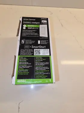46564 Jasco In-wall Smart Dimmer - New In Box