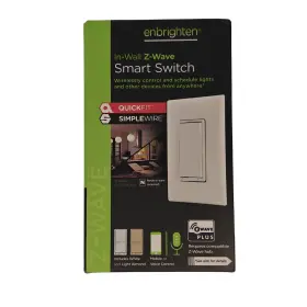 58433 Jasco Enbrighten In-wall Z-wave Smart Switch Brand New Never Opened Fast Shipping