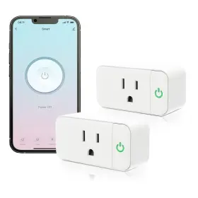 Junlit Ysp102 Mini Smart Plug 15a Wifi Plugs Work With Alexa And Google Assistant Out