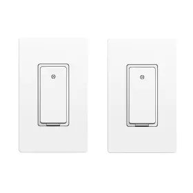 Yss-102wh-y-2 Junlit Smart Switch With Matter Connected Wall 2-pack
