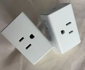 7l7m Kasa Smart Plug 15a Wifi Mini Outlet Works With Alexa And Google Home 2-pack-used