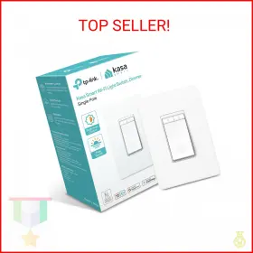 Hs220 Kasa Smart 840460604987 Dimmer Switch Single Pole Needs Neutral Wire 2.4ghz Wi-fi Li