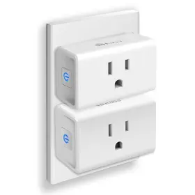 V73b Kasa Smart Wi-fi Plug Mini 15a 2 Pcs No Hub Required Works With Alexa Google New