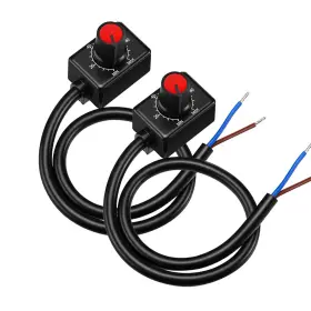 Hak-dc010v Keygma 2 Pack Dc 0/1-10v Knob Led Dimmer No Flickering Or Humming Low Vo