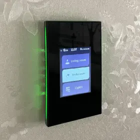 L8-hsu Lanbon Smart Light Switch 1/2/3 Gang Work With Alexa And Google Home Single Po