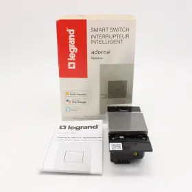 Wnal10m1 Legrand Smart Switch Adorne With Netatmo Magnesium
