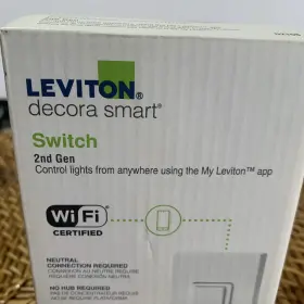 D215s-2rw Leviton 078477363270 Decora Smart Wi-fi Switch 2nd Gen Works With Hey Google Alexa #2
